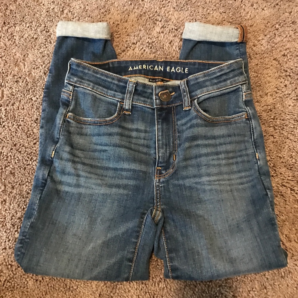 American Eagle High Rise Jeggings size 00